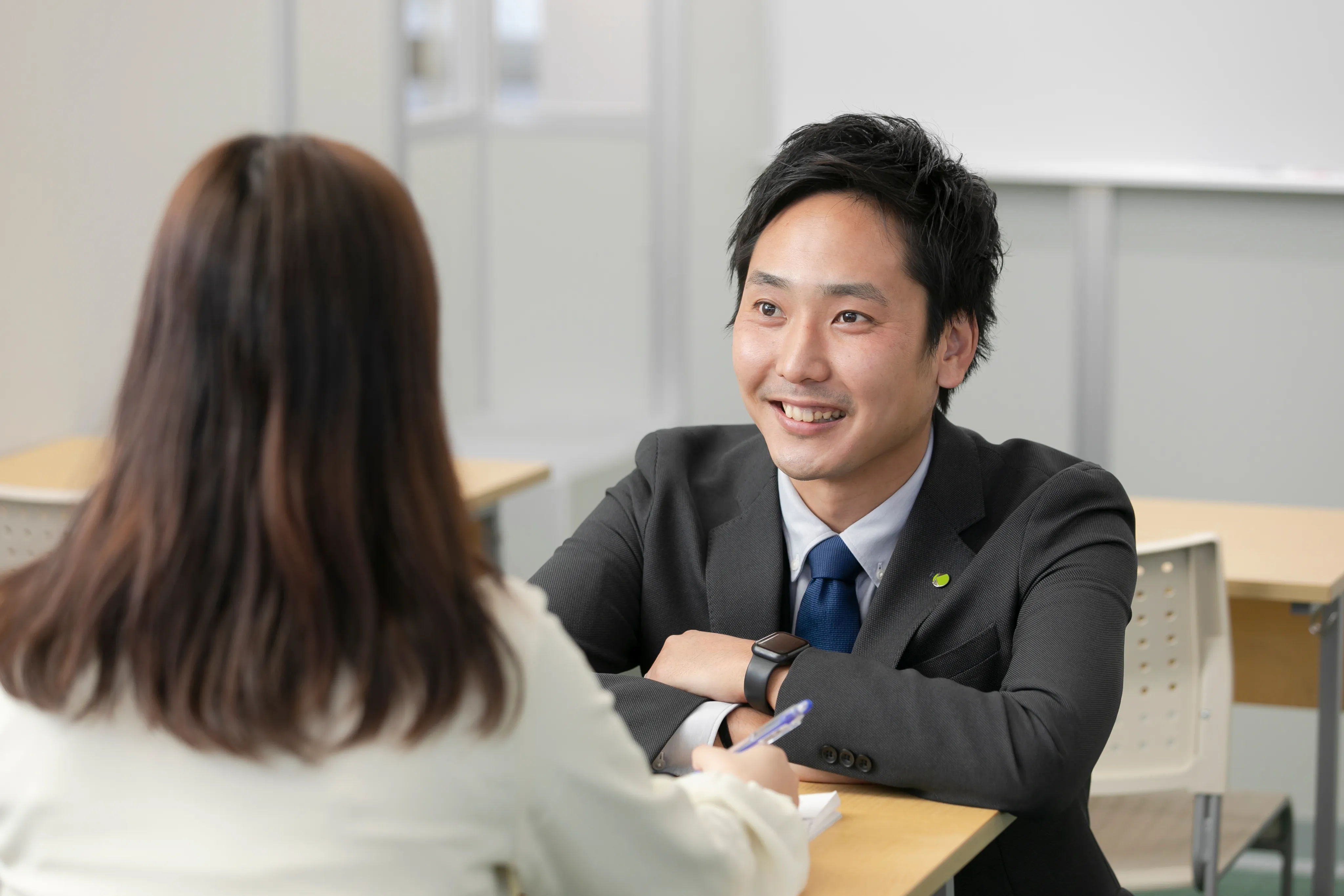 相談ブースの様子